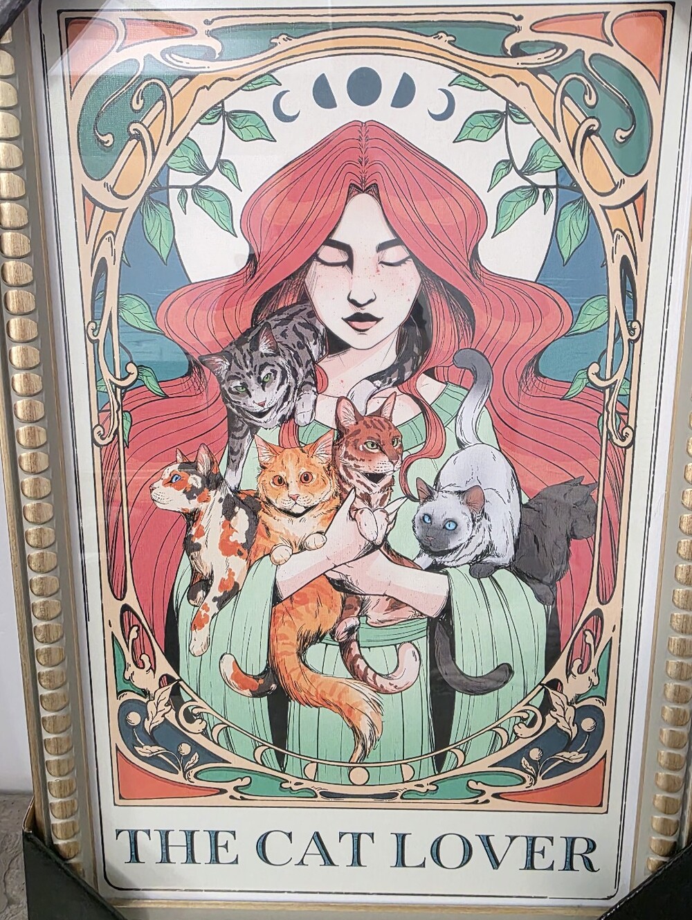 Sapna Shah The Cat Lover Wall Art Tarot Cards Cats Collections New - Picture 3 of 3